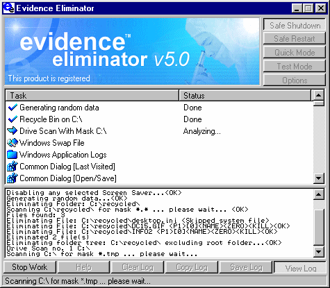 Evidence Eliminator Software Guide
